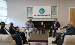 Gana Büyükelçisi'nden İnönü Üniversitesi'ne ziyaret
