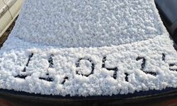 Kayseri’de nisan ortasında kar sürprizi yaşandı