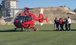 Malatya’da Zamanla Yarış: Kalp Hastasına Helikopter Ambulans Yetişti