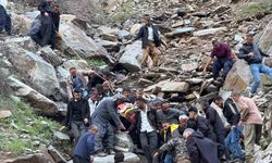 Şırnak'ta pancar toplamaya gitti, kayalıklardan düşerek yaralandı