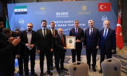 Türkiye ile Suriye Ticarette Yeni Döneme Girdi! 10 Mutabakat Zaptı İmzalandı