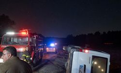 Doğanşehir’de Minibüs Devrildi: Araçtakiler Şans Eseri Kurtuldu