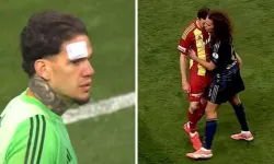 Kayseri'de Maç Bir Anda Karıştı! Tribünden Atılan Madde Ederson’u Kanlar İçinde Bıraktı