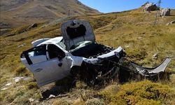 Malatya'da Şarampole Devrilen Otomobilin Sürücü Hayatını Kaybetti