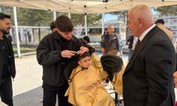 Doğanşehir Belediyesi'nden 65 Çocuğa Bayram Tıraşı