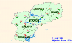 Elazığ’da Hava Alarmı! O İlçelerde Kuvvetli Yağış Bekleniyor