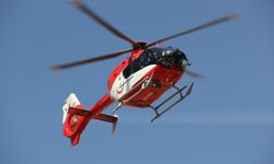 76 Yaşındaki Hasta İçin Helikopter Havalandı