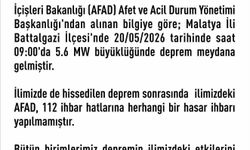 5.6’lık Depremin Ardından Elazığ Valiliği’nden İlk Açıklama!