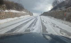 Bir Anda Bastırdı! Tunceli’de Dolu Yağışı Yolu Kapladı, Trafik Felç Oldu