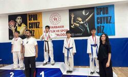 Diyarbakır’daki Şampiyonada Çermikli Karatecilerden Madalya Yağmuru