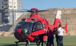 Helikopter Ambulans 62 yaşındaki hasta için Darende’ye İndi!