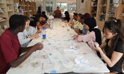 Malatya’da Uluslararası Öğrenciler Seramik Workshopunda Buluştu