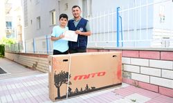 Battalgazi Belediyesi'nden Başarılı Öğrencilere Karne Sürprizi! Takdir Alanlara Bisiklet Dağıtıldı