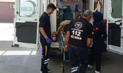 Otomobille Motosiklet Çarpıştı. 1 Yaralı