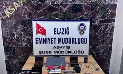 Elazığ'da 7 milyon liralık altın çalan hırsızlık şüphelileri tutuklandı