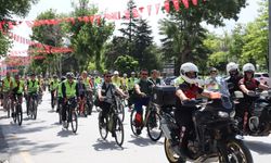 81 İlde Pedallar Aynı Anda Döndü! Malatya da Etkinliğe Katıldı