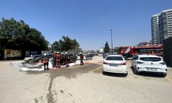 Malatya Park AVM Otoparkında Yangın: İtfaiyeden Hızlı Müdahale