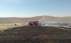Arguvan’da Yangın Paniği Çevredekileri Korkuttu!