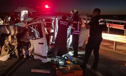 Malatya'da Yol Çalışması Faciası: Araçlar Hurdaya Döndü, Yaralılar Var