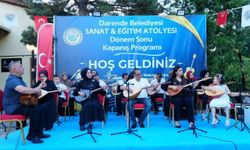Darende’de sanat atölyelerinde dönem sona erdi! Kursiyerlere sertifika, eğitmenlere plaket