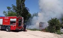 Malatya'da Alev Paniği! Bahçede Başlayan Yangın Büyümeden Kontrol Altına Alındı