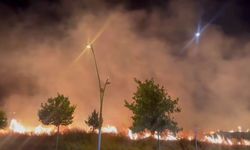 Diyarbakır'da Gece Yarısı Korkutan Yangın!