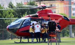 Darende’de Yüksekten Düşen Genç Hava Ambulansıyla Malatya’ya Sevk Edildi