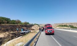 Kuzey Çevreyolu'nda Kahreden Kaza! Otomobil Alev Aldı, Oğul Hayatını Kaybetti
