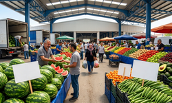 Malatya Halinde Fiyatlar Değişti! Karpuz 11 TL'ye Düştü, Bamya 270 TL'yi Gördü