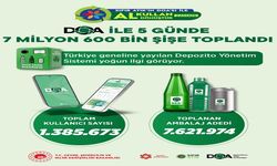DOA'ya Yoğun İlgi: 5 Günde 7,6 Milyon Ambalaj Geri Dönüşüme Kazandırıldı