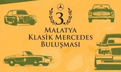 Kayısı Festivali'nde Nostalji Rüzgarı Esecek! Klasik Mercedes Tutkunları Malatya'da Buluşuyor