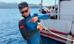 Tek Nefeste 81 Metre! Milli Sporcu Görkem Gedik Türkiye Şampiyonu Oldu