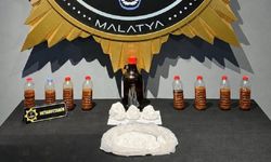 Malatya’da 4 kilo 875 gram metamfetamin ele geçirildi
