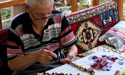 Malatya’da 80 Yıllık Gelenek Ellerinde Yaşatılıyor: Doğadan Toplayıp Nazarlığa Dönüştürüyor
