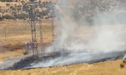 Malatya’da Alevler Bir Anda Yayıldı! Tarımsal Üretim Sahasında Büyük Yangın