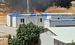 Adıyaman’da Kopan Elektrik Tellerinden Çıkan Kıvılcım Yangına Neden Oldu