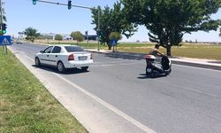 Şanlıurfa’da Korkutan Kaza! Otomobil ile Motosiklet Çarpıştı