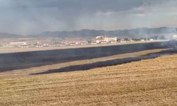 Elazığ’da Anız Yangını Paniği! Ekipler Hızla Müdahale Etti