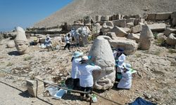 Malatya’ya Komşu Adıyaman’da Tarihi Heykeller Güçlendiriliyor