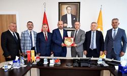 Romanya-Türkiye Ticaret ve Sanayi Odasından İnönü Üniversitesine iş birliği ziyareti