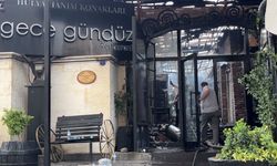 Gaziantep’te Sabah Saatlerinde Panik! Restoran Alevlere Teslim Oldu