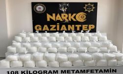 Gaziantep’te Narkotik Baskını! 108 Kilo Metamfetamin Ele Geçirildi