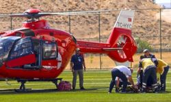 Malatya'da Zamanla Yarış! 84 Yaşındaki Hasta İçin Hava Ambulansı Havalandı