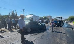 Doğanşehir'de Feci Kaza: Otomobil Traktöre Çarptı, 3 Kişi Yaralandı