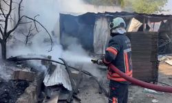 Malatya’da TOKİ Şantiyesinde İşçilerin Kaldığı Konteynerlerde Yangın Paniği