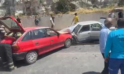 Tünel Çıkışında Korkutan Çarpışma! 3 Kişi Hastaneye Kaldırıldı