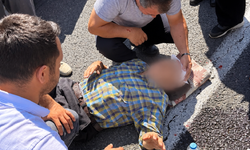 Darende’de Çapa Motoru ile Minibüs Çarpıştı: 1 Yaralı