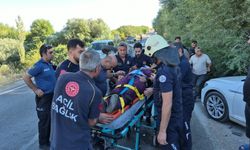Adıyaman-Çelikhan Yolunda Korkutan Kaza! 2 Kişi Yaralandı