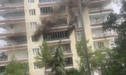 Diyarbakır’da Yangın Paniği! 7. Kattaki Çocuklar İtfaiye Merdiveniyle Kurtarıldı