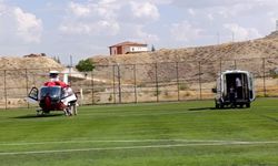 Darende’de Zamanla Yarış! 84 Yaşındaki Kadın Hava Ambulansıyla Malatya’ya Getirildi